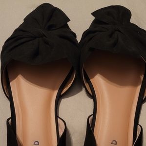 Torrid Black Flats Slide on Shoes Size 9